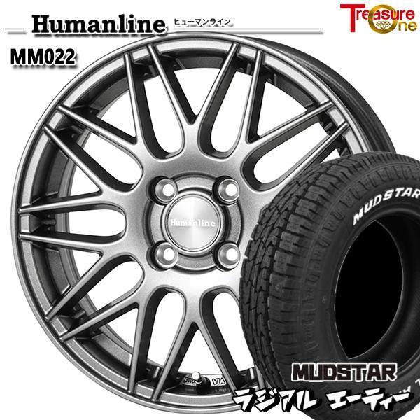 サマータイヤ ホイール4本セット 175/65R15インチ 4H100 ヒューマンライン MM022...