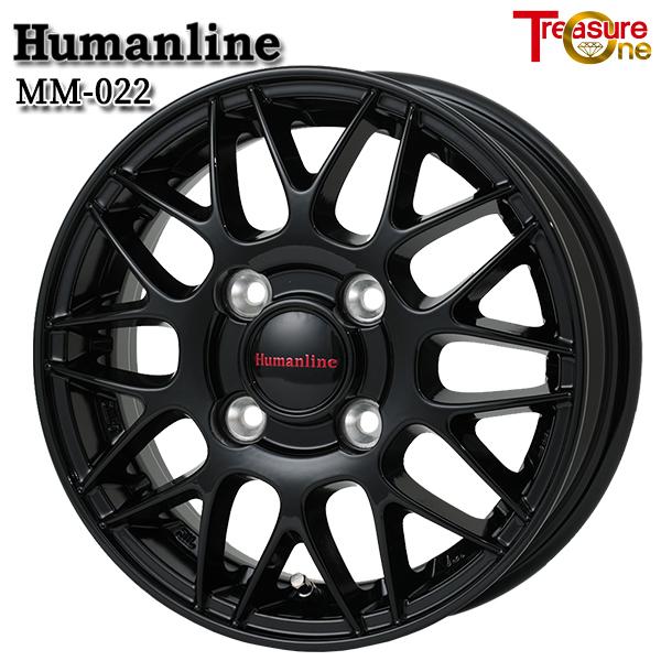 ハイゼット等 トレジャーワン ヒューマンライン MM022 12インチ 4.0J 4H100 +42...