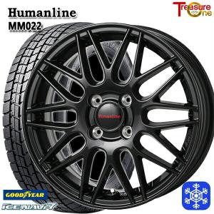 グッドイヤー アイスナビ7 社外ホイール 4本セット 155/65R14 グッドイヤー（GOODYEAR） 155/65R14インチ アイスナビ7 NAVI7 4H100