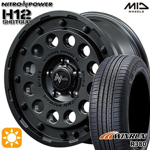 サマータイヤ ホイール4本セット 215/65R16インチ 5H114 MID ナイトロパワー H1...