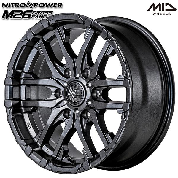 オールシーズンタイヤ ホイール4本セット 215/60R17インチ 6H139 MID ナイトロパワ...