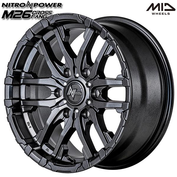 サマータイヤ ホイールセット 265/65R17インチ 6H139.7 MID ナイトロパワー M2...