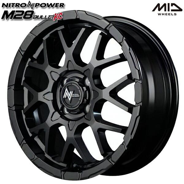 オールシーズンタイヤ ホイール4本セット 195/50R16インチ 4H100 MID ナイトロパワ...
