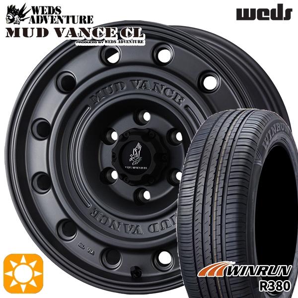 215/65R16 ウィンラン R380 Weds ウェッズ マッドヴァンスCL MG 16インチ ...