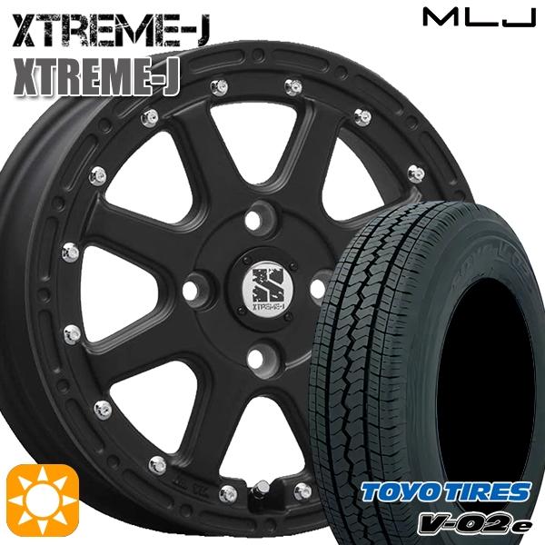 サマータイヤ ホイール4本セット 145/80R12インチ 80/78N 4H100 MLJ エクス...