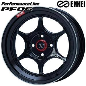 ロンシャン XR-4 15インチ 6.0J 4H100 +38 ブラックポリッシュ アルミ 