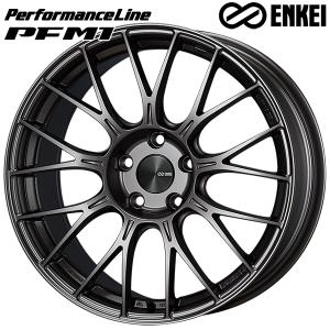 ENKEI エンケイ パフォーマンスライン PFM1 17インチ 7.0J 5H114.3 +48 ダークシルバー アルミホイール単品 1本 4本以上送料無料