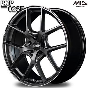 限定特価 MID RMP 025F 19インチ 8.0J 5H114.3 +45 セミグロスGM/リムDCロゴMC アルミホイール単品 1本 4本以上送料無料｜エムオートギャラリー新横浜店