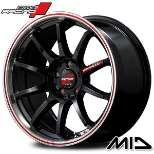 サマータイヤ ホイール4本セット 195/40R17インチ 4H100 MID RMP RACING R10 BK ウィンラン R330｜mauto