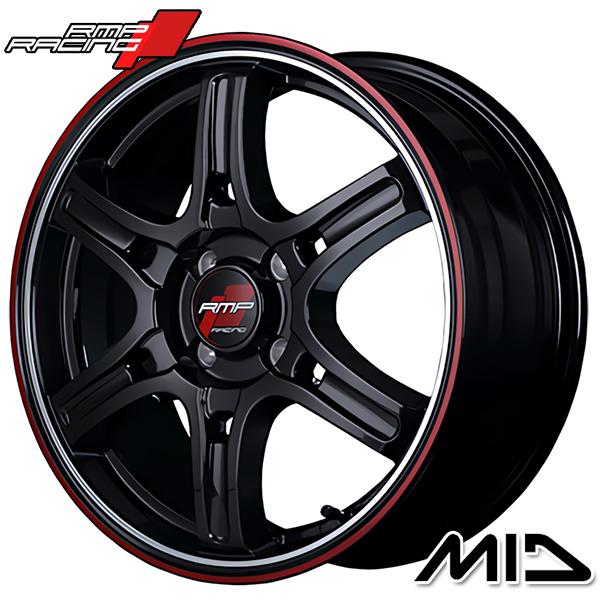 18〜19日+5倍 サマータイヤ ホイール4本セット 165/55R15インチ 4H100 MID ...