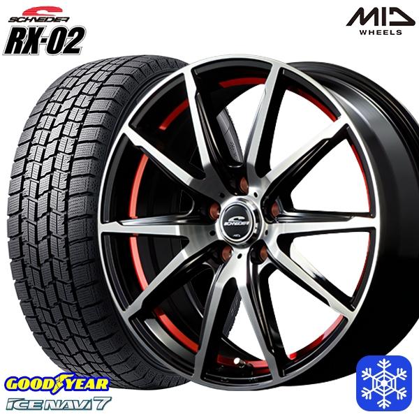 215/60R16インチ グッドイヤー アイスナビ7 ICE NAVI7 5H114.3 スタッドレ...