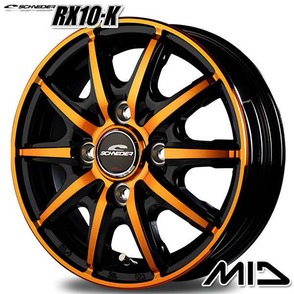 オールシーズンタイヤ ホイールセット 145/80R12インチ 80/78N 4H100 MID R...