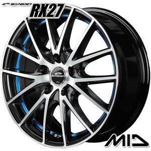 サマータイヤ ホイール4本セット 185/65R15インチ 5H100 MID シュナイダー RX2...