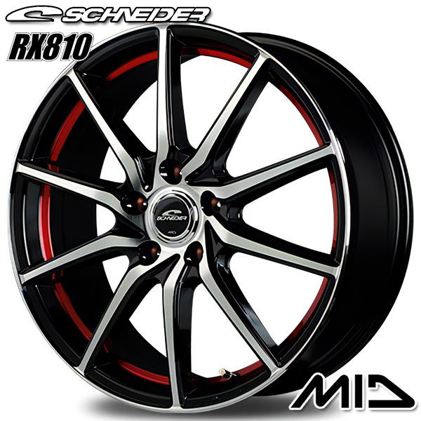サマータイヤ ホイール4本セット 205/50R17インチ 5H114 MID シュナイダー RX8...