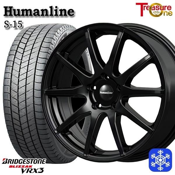 225/45R18インチ ブリヂストン ブリザック VRX3 5H114.3+38 スタッドレスタイ...