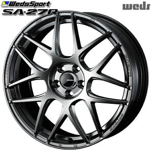 Weds ウェッズスポーツ SA27R 17インチ 7.0J 5H114.3 +40 SA27R PSB（プラチナシルバーブラック） アルミホイール単品 1本 4本以上送料無料