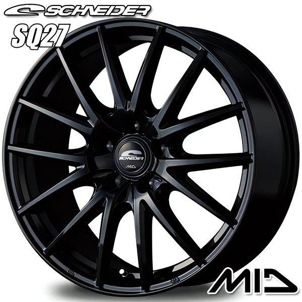 サマータイヤ ホイール4本セット 205/55R16インチ 5H114 MID シュナイダー SQ2...