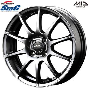 15インチ ホイール 4本セット マルカサービス ホイール4本セット MID SCHNEIDER STAG (MG) 15