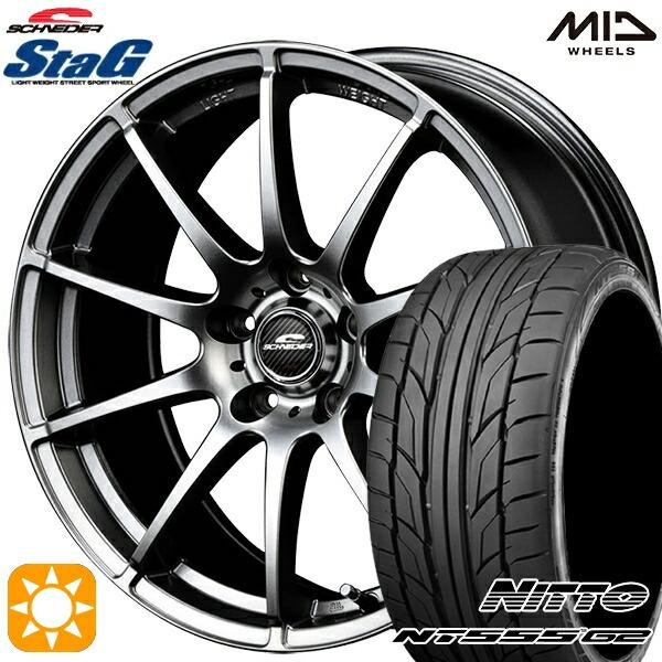 6/5〜6日+5倍 サマータイヤ ホイール4本セット 215/45R18インチ 5H114 MID ...