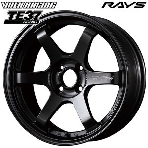 RAYS レイズ ボルクレーシング TE37 SONIC 15インチ 5.5J 4H100 +45 MM アルミホイール単品 1本 4本以上送料無料