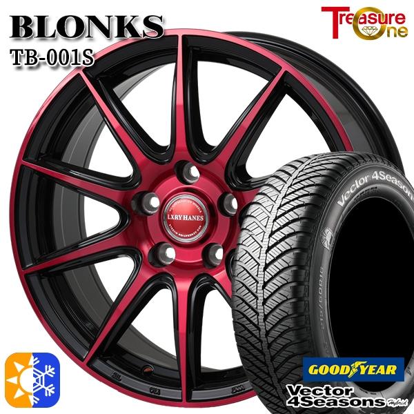 オールシーズンタイヤ ホイール4本セット 215/45R17インチ 5H114 ブロンクス TB00...