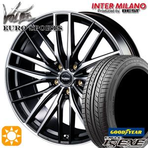 サマータイヤ ホイール4本セット 225/45R18インチ 5H114 VOLTEC  ボルテック ユーロスポーツ BK/P グッドイヤー LS EXE エグゼ｜エムオートギャラリー新横浜店