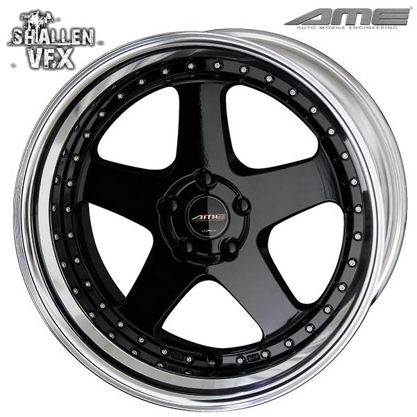 サマータイヤ ホイール4本セット 245/35R20インチ 5H114 AME シャレン VFX ブ...