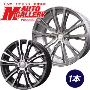 25〜26日+5倍 19インチ 7.5J 5H100 +48 アルミホイール単品 1本 ルイス W05 マットグレーポリッシュ｜mauto