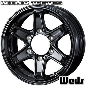 WEDS キーラータクティクス 15X6.0J +33 6H/139.7 グロスブラック