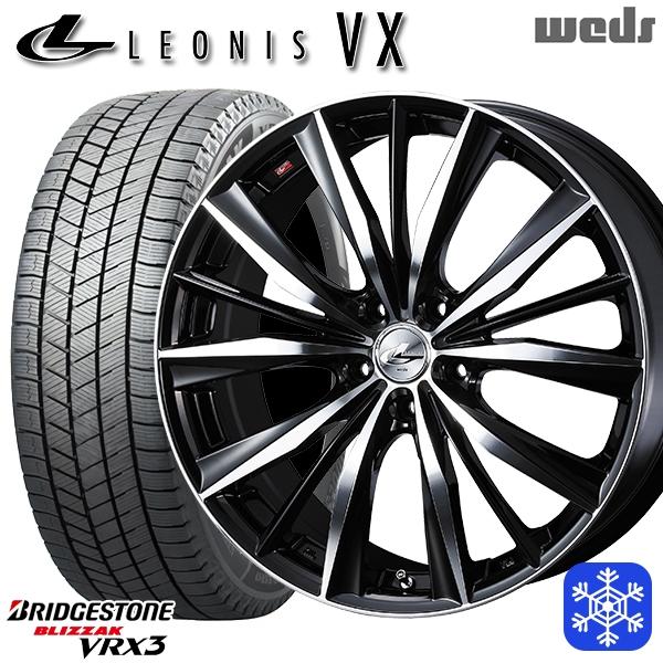 5月15日+5倍 215/60R17インチ ブリヂストン ブリザック VRX3 5H114.3 スタ...