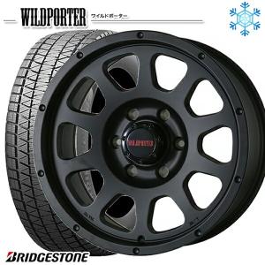 225/65R17インチ ブリヂストン ブリザック DM-V3 5H114.3 スタッドレスタイヤホイール4本セット ワイルドポーター クロステン MB｜mauto