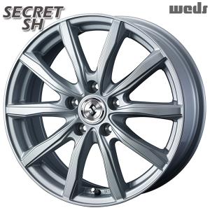 WEDS（ウェッズ） シークレット SH 16インチ 6.5J 5H100 +47 シルバー