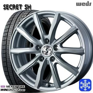 205/60R16インチ NEXEN ネクセン WINGUARD ice2 5H114.3 スタッドレスタイヤホイール4本セット Weds ウェッズ シークレット SH｜mauto