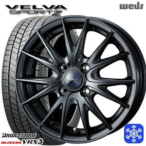 5月15日+5倍 175/65R15インチ ブリヂストン ブリザック VRX3 4H100 スタッドレスタイヤホイール4本セット Weds ヴェルヴァ スポルト2｜mauto