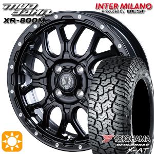 25〜26日+5倍 サマータイヤ ホイール4本セット 165/65R14 14インチ 4H100 BEST MUD BAHN マッドバーン XR-800M MBK/PP ヨコハマ ジオランダー X-AT G016｜mauto