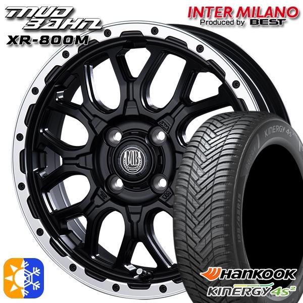オールシーズンタイヤ ホイール4本セット 195/50R16インチ 4H100 BEST MUD B...