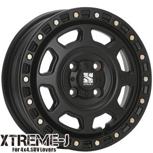 MLJ エクストリームJ XJ07 15インチ 4.5J +43 4-100 サテンブラック 4