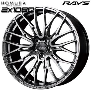 RAYS HOMURA レイズ ホムラ 2X10BD 19インチ 8.0J 5H114.3 +38 QAJ アルミホイール単品 4本セット 送料無料｜mautogallery