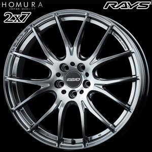 RAYS HOMURA レイズ ホムラ 2X7 19インチ 8.5J 5H112 +38 GT アルミホイール単品 1本 4本以上送料無料｜mautogallery