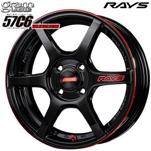 RAYS GRAM LIGHTS レイズ グラムライツ 57C6 TIME ATTACK EDITION 17インチ 7.0J 4H100 +45 BLJ アルミホイール単品 4本セット 送料無料