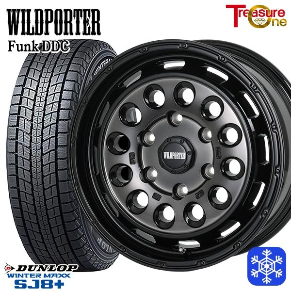 215/65R16インチ ダンロップ ウインターマックス SJ8+ 6H139.7 スタッドレスタイ...
