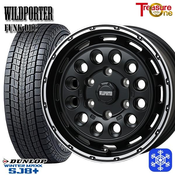 215/65R16インチ ダンロップ ウインターマックス SJ8+ 6H139.7 スタッドレスタイ...