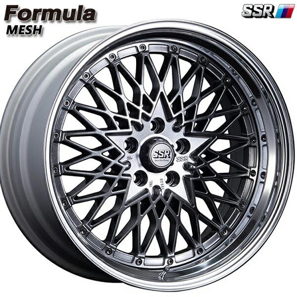 サマータイヤ ホイール4本セット 225/50R18インチ 5H114 SSR フォーミュラ メッシ...