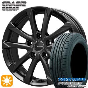 サマータイヤ ホイール4本セット 225/65R17インチ 5H114 KOSEI クレイシズ GC36F ブラック トーヨー プロクセス CL1 SUV｜mautogallery