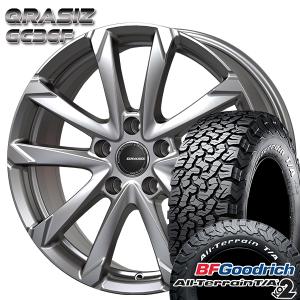 サマータイヤ ホイール4本セット 245/75R16インチ 5H114 KOSEI クレイシズ GC36F シルバー BF グッドリッチ オールテレーン T/A KO2 ホワイトレター｜mautogallery