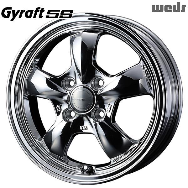 サマータイヤ ホイール4本セット 165/50R15インチ 4H100 ウェッズ グラフト 5S B...