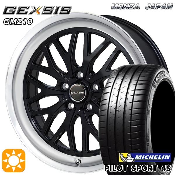 サマータイヤ ホイール4本セット 215/35R18インチ 5H114 MONZA ジェクシス GM...