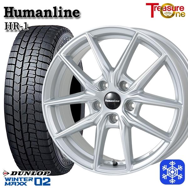 225/50R17インチ ダンロップ ウインターマックス WM02 5H114.3 スタッドレスタイ...