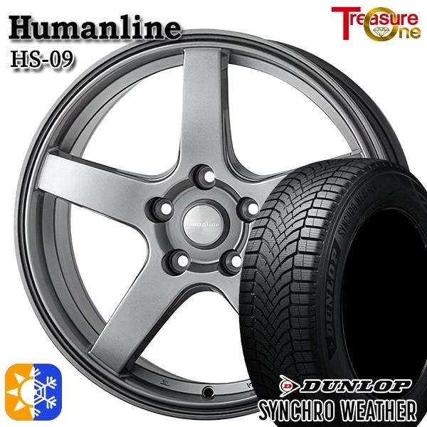 オールシーズンタイヤ ホイール4本セット 205/50R17インチ 5H100 トレジャーワン ヒュ...