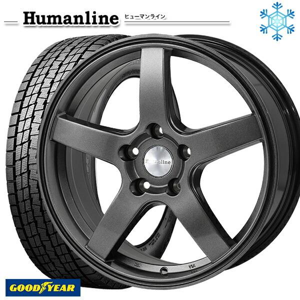 225/65R17インチ グッドイヤー アイスナビSUV 5H114.3 スタッドレスタイヤホイール...